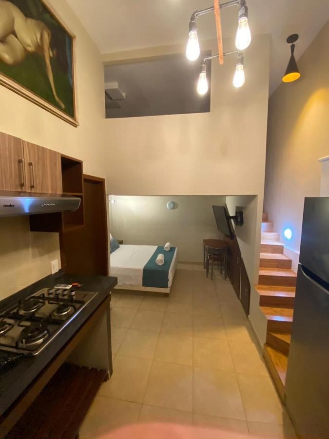 Loft Frente A La Playa!!!! Appartement Boca del Río Buitenkant foto